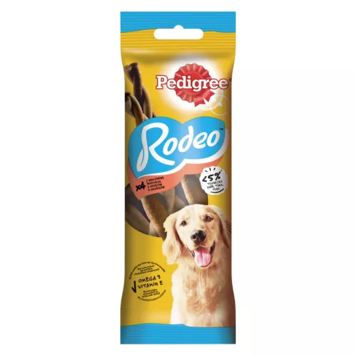 Pedigree Rodeo recompense pentru câini, cu vită 70 g