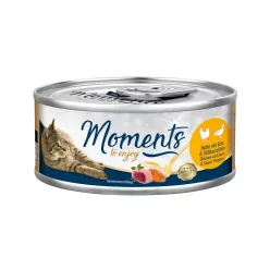   Moments Hrană umedă pentru pisici adulte cu rață și cartofi dulci în sos 70 g