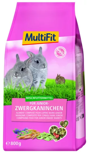 MultiFit Junior Hrană pentru iepuri 800 g