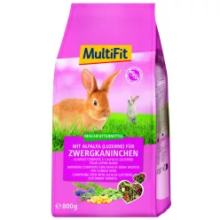 MultiFit Hrană pentru iepuri cu lucernă 800 g