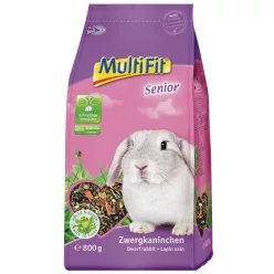 MultiFit Senior Hrană pentru iepuri pitici 800 g