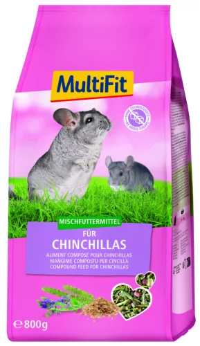 MultiFit Hrană pentru chinchilla 800g