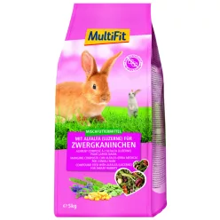 MultiFit Hrană pentru iepuri pitici, cu lucernă 5 kg