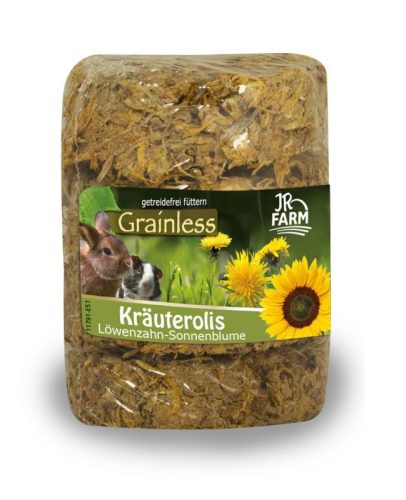 JR Farm Grainless Gustare cu păpădie și floarea-soarelui pentru rozătoare 70 g