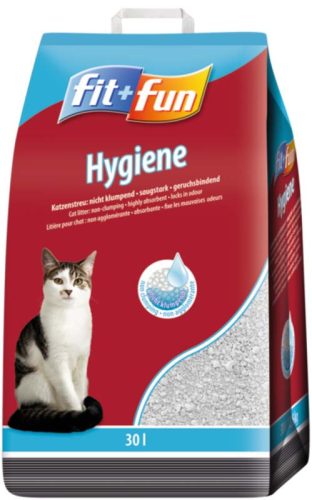 Fit+Fun Hygiene Așternut non-aglomerant pentru pisici 30 l