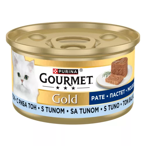 Gourmet Gold Hrană umedă pentru pisici cu ton 85 g
