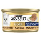Gourmet Gold Hrană umedă pentru pisici cu curcan 85 g