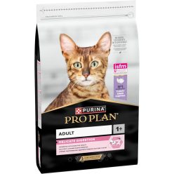   Pro Plan Delicate Digestion Adult 1+ Hrană uscată pentru pisici, cu curcan 10 kg