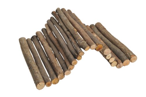 AniOne Pod din lemn pentru rozătoare, M