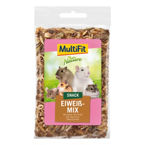 MultiFit Nature Gustare pentru mamifere mici, mix de proteine ​​10g