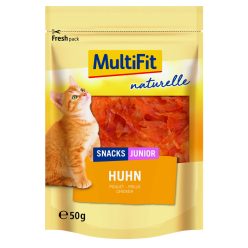 MultiFit Naturelle Recompensă pentru pisici, cu pui 50g