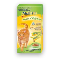   MultiFit Snack Recompensă cremoasă pentru pisici, cu ficat 7x15g