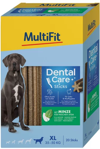 MultiFit DentalCare Recompense pentru câini adulți M 20 buc