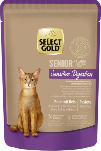 Select Gold Digestion Hrană pentru pisici senioare 85 g