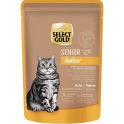 Select Gold Indoor Hrană umedă pentru pisici cu pui 85 g
