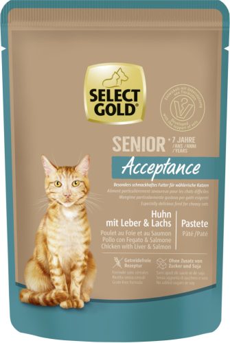 Select Gold Pliculețe pentru pisici senioare, cu pui 85 g