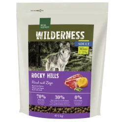   Real Nature Wilderness Hrană uscată pentru câini de talie mică, cu capră 1 kg