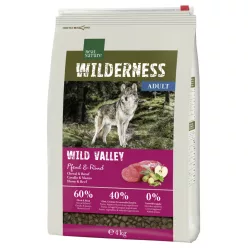   Real Nature Wilderness Hrană uscată pentru câini adulți, cu cai și bovine 4 kg