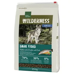   Real Nature Wilderness Hrană uscată pentru câini adulți, cu cerb roșu și somon 4 kg