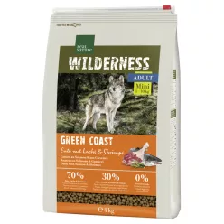   Real Nature Wilderness Hrană uscată pentru câini de talie mică, cu somon și creveți 4 kg