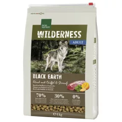   Real Nature Wilderness Hrană uscată pentru câini adulți, cu struț și bivoliță 4 kg