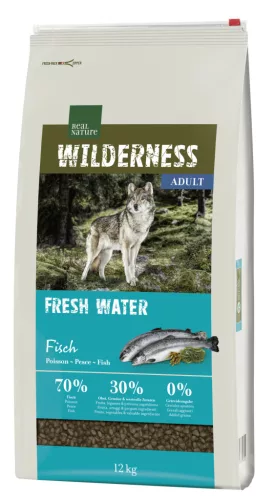 Real Nature Wilderness Hrană uscată pentru câini adulți, cu peşte 12 kg