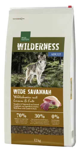 Real Nature Wilderness Hrană uscată pentru câini adulți 12 kg