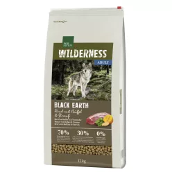   Real Nature Wilderness Hrană uscată pentru câini adulți, cu struț și bivoliță 12 kg
