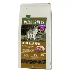   Real Nature Wilderness Hrană uscată pentru câini de talie mare, cu mistreț 12 kg