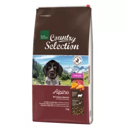   Real Nature Country Selection Hrană uscată pentru câini juniori, cu curcan și vită 12 kg