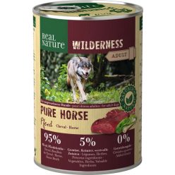   Real Nature Original Hrană umedă pentru câini adulți, cu carne de cal 400 g