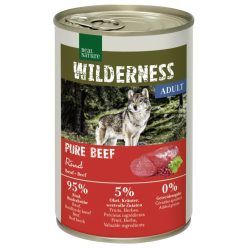 Real Nature Wilderness Hrană pentru câini, cu vită 400g
