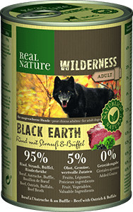 Real Nature Wilderness Hrană pentru câini, cu vită și buffalo 400g