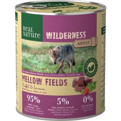   Real Nature Wilderness Hrană pentru câini adulți, cu miel și bivoliță 800g