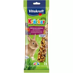   Vitakraft Kracker Batoane cu fructe de padure pentru iepuri pitici 2 buc.