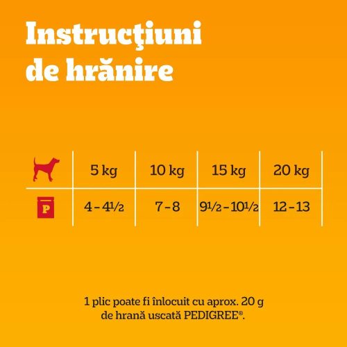 Pedigree Adult Hrană umedă câini, selecție bucăți pasăre în sos 100 g