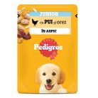 Pedigree Junior Hrană umedă căței, pui și orez în aspic 100 g
