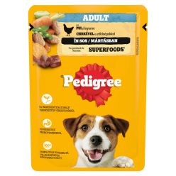   Pedigree Adult Hrană umedă câini, Pui și legume în sos, plic 100g
