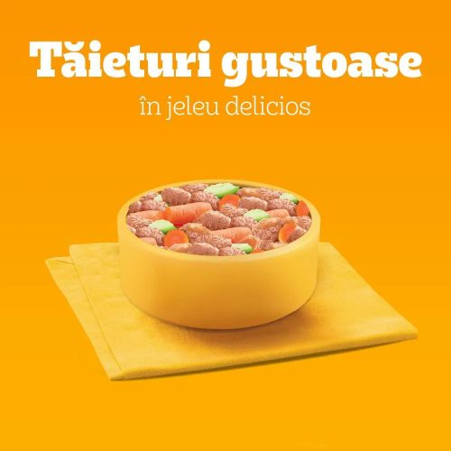 Pedigree Adult Hrană umedă câini, Pui și legume în sos, plic 100g
