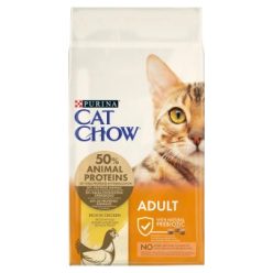 Cat Chow Hrană uscată pentru pisici adulte, cu pui 15 kg
