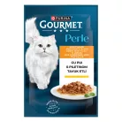 Gourmet Perle Hrană umedă pentru pisici, mini fileuri în sos cu pui 85 g