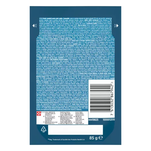 Gourmet Perle Hrană umedă pentru pisici, mini fileuri în sos cu pui 85 g