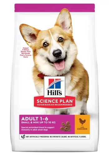 Hill's Hrană uscată pentru câini adulți de talie mică, cu pui 1.5 kg