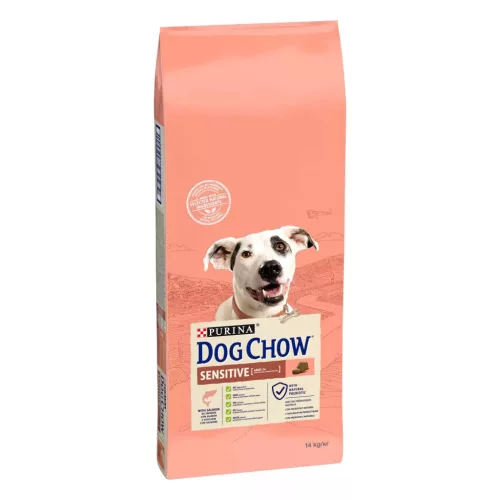 Dog Chow Sensitive Hrană uscată pentru câini, cu somon 14 kg