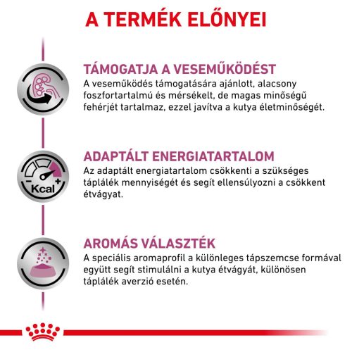 Royal Canin Veterinary Hrană uscată pentru câini, susținerea funcției renale 2 kg