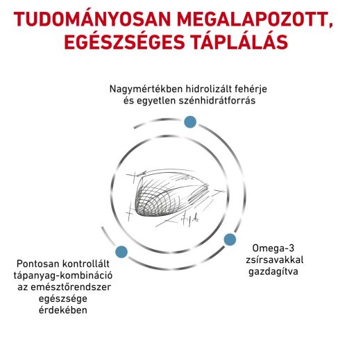 Royal Canin Veterinary Hrană uscată hipoalergenică pentru pisici 2,5 kg