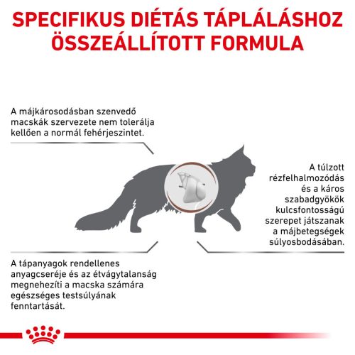 Royal Canin Veterinary Hrană uscată pentru pisici, susținerea funcției hepatice 2 kg