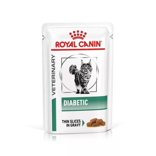 Royal Canin Veterinary Diabetic Hrană umedă pentru pisici adulte diabetice 85 g