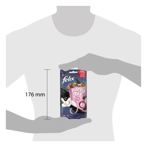 Felix Party Mix Picnic Recompense pentru pisici, cu pui, curcan și brânză 60 g