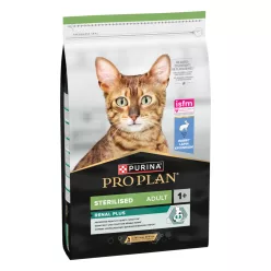   Pro Plan Sterilised Renal Plus 1+ Hrană uscată pentru pisici adulte cu iepure 10 kg
